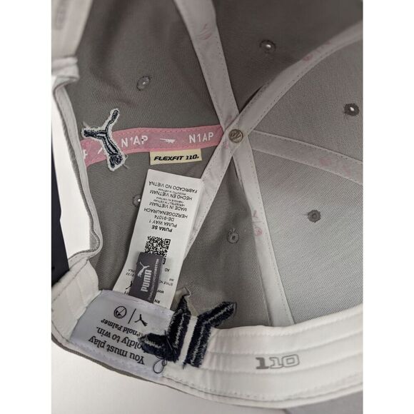 Puma Arnold Palmer AP Circle Umbrella Hat Snapback Gray Adjustable Embroidered - Picture 12 of 12
